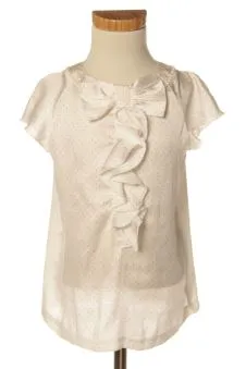 Blusa de manga corta 7 años Tizzas