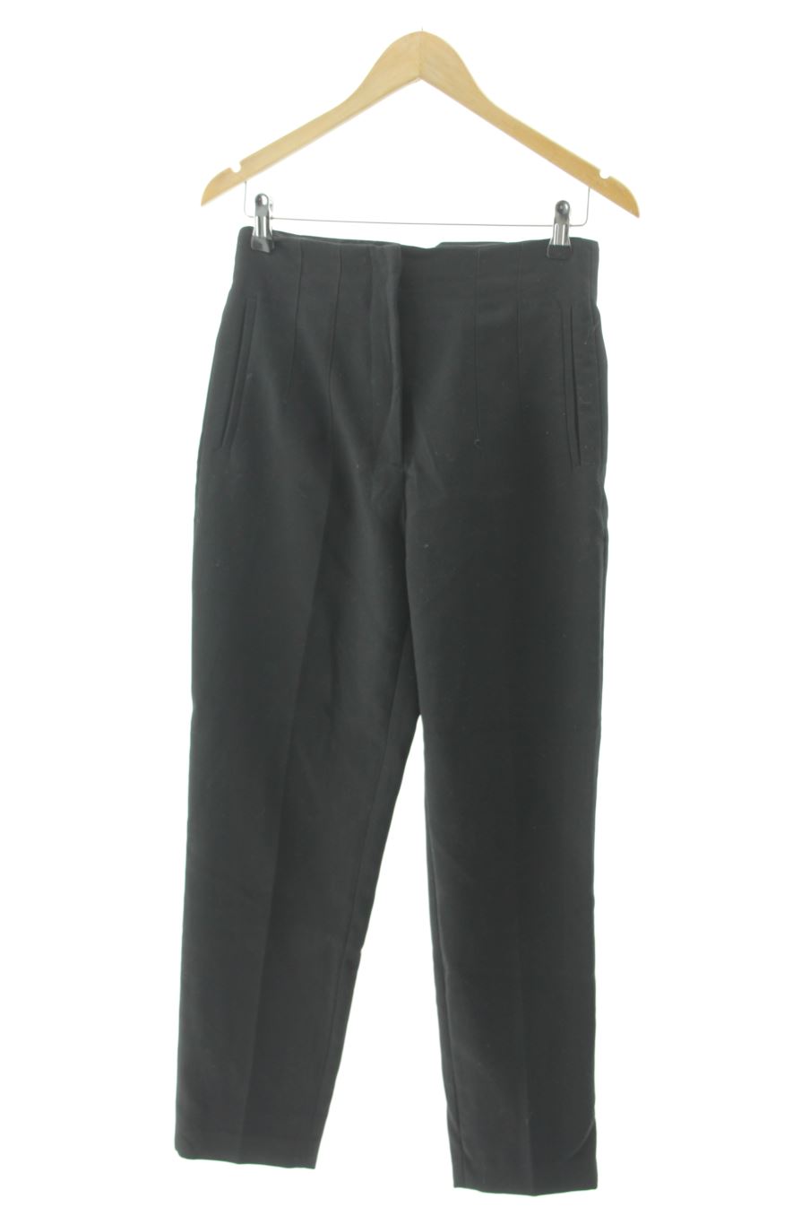 Pantalon Zara de la taille M, de couleur noir
