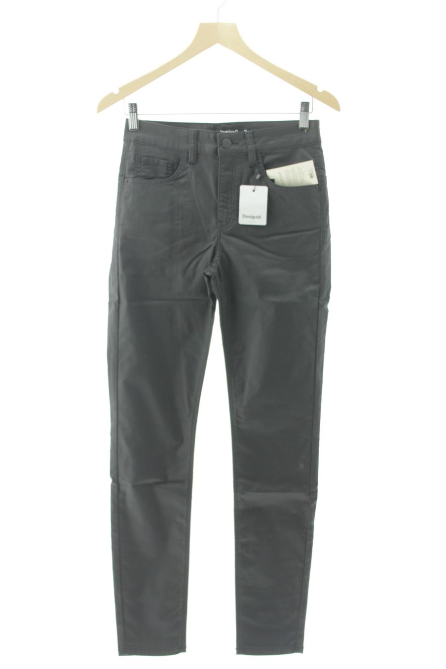 Jeans Desigual de la taille 38, de couleur noir de denim