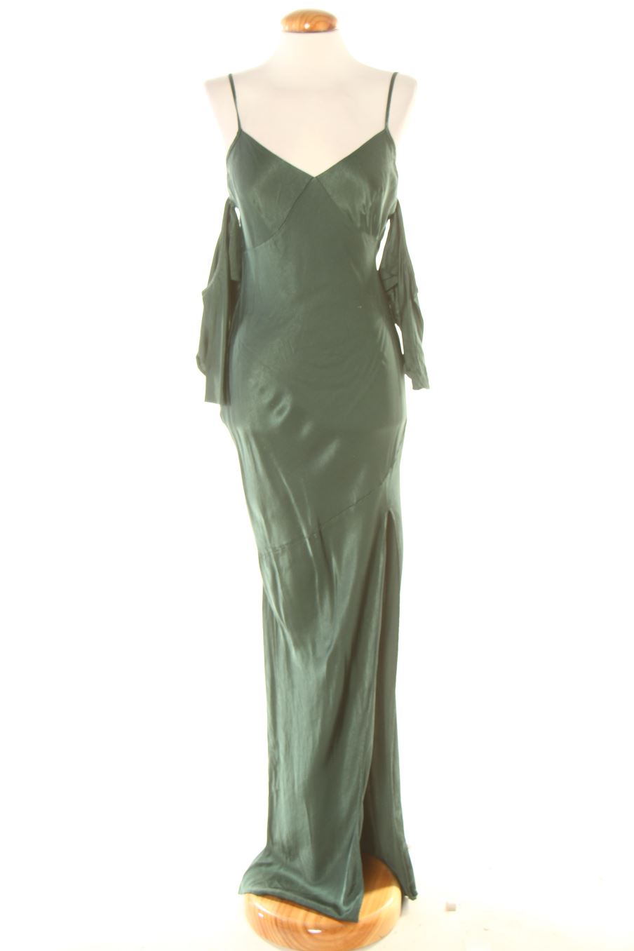 Robe casual Zara de la taille S, de couleur vert
