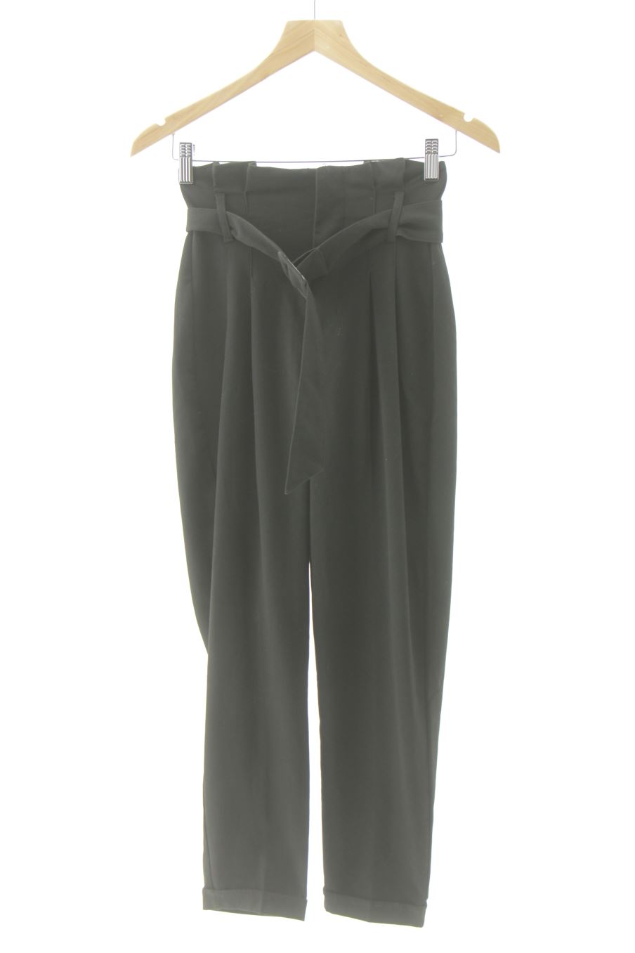 Pantalon Casual Bershka de la taille 34, de couleur noir