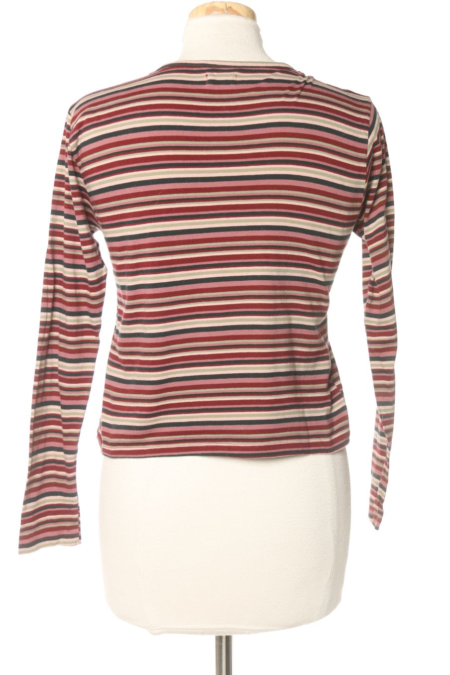 Langärmeliges T-Shirt von Nicoli Größe M, Farbe Gestreift, für