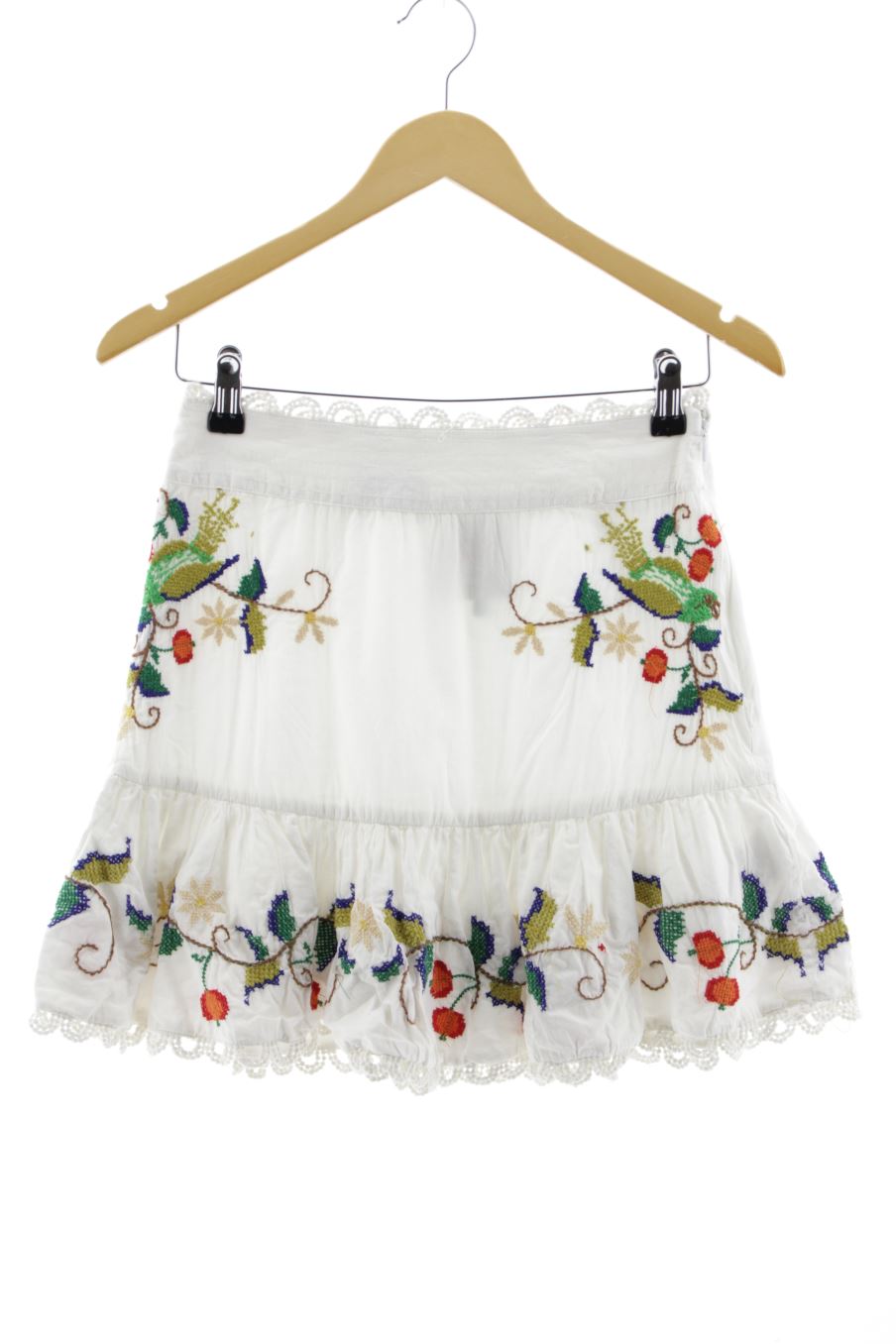 Falda de Farm de la talla S, de color blanco