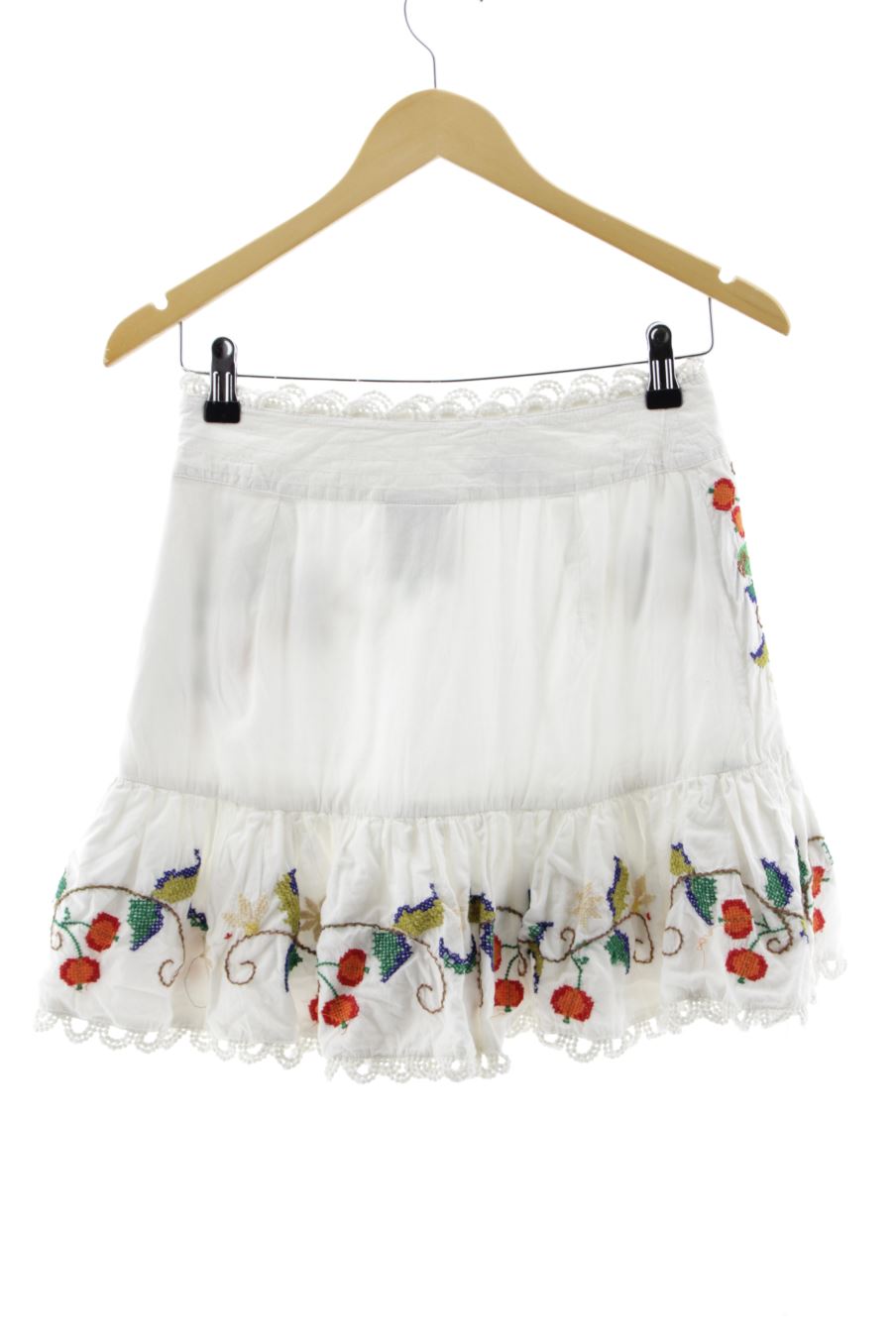 Falda de Farm de la talla S, de color blanco