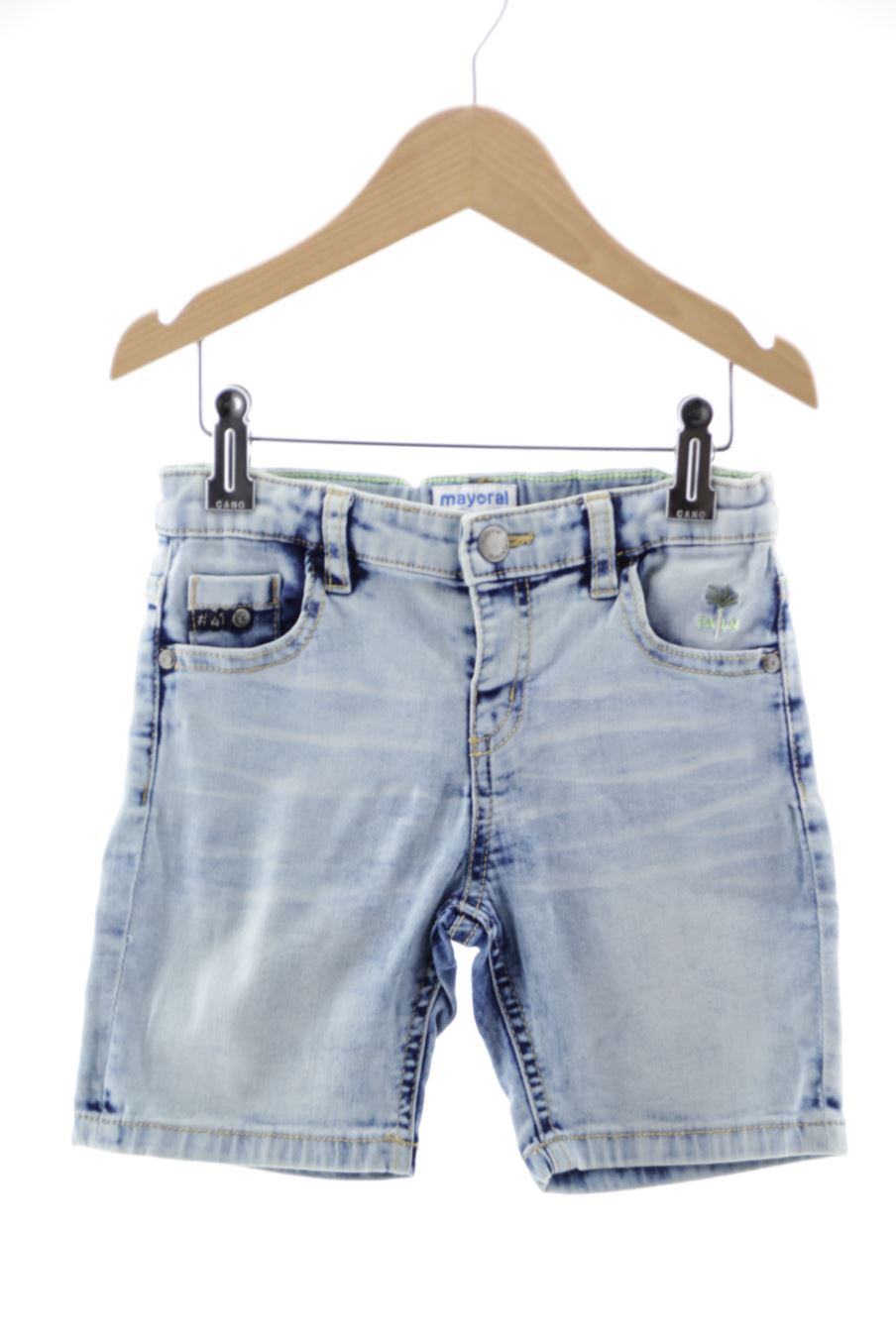 Vaqueros cortos de Mayoral de la talla 4 años de denim de segunda mano