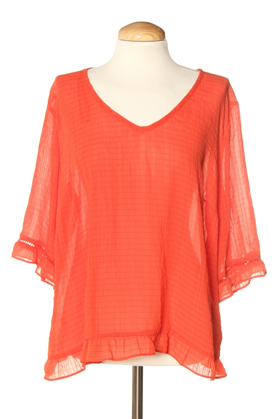 Chemise Grain de Malice de la taille 46 de couleur orange