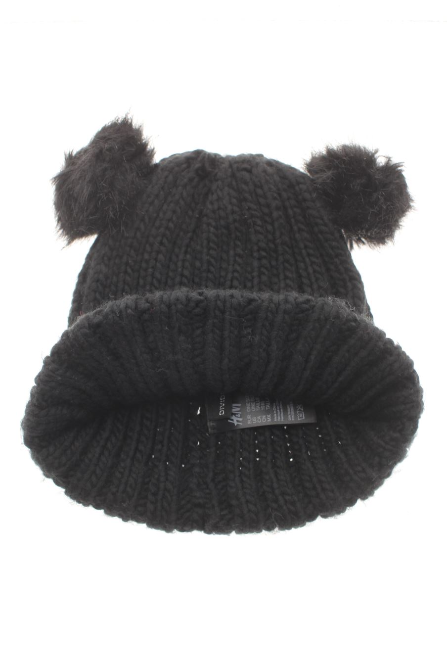 Gorro de H&M de la talla Única, de color negro