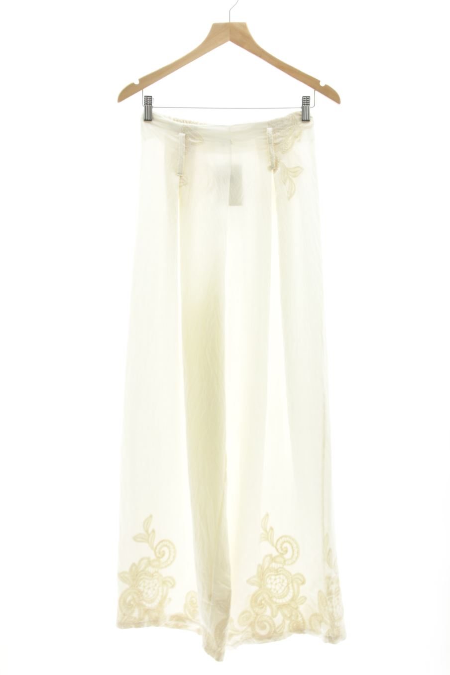 Pantalón Casual de Milano de la talla M, de color beige