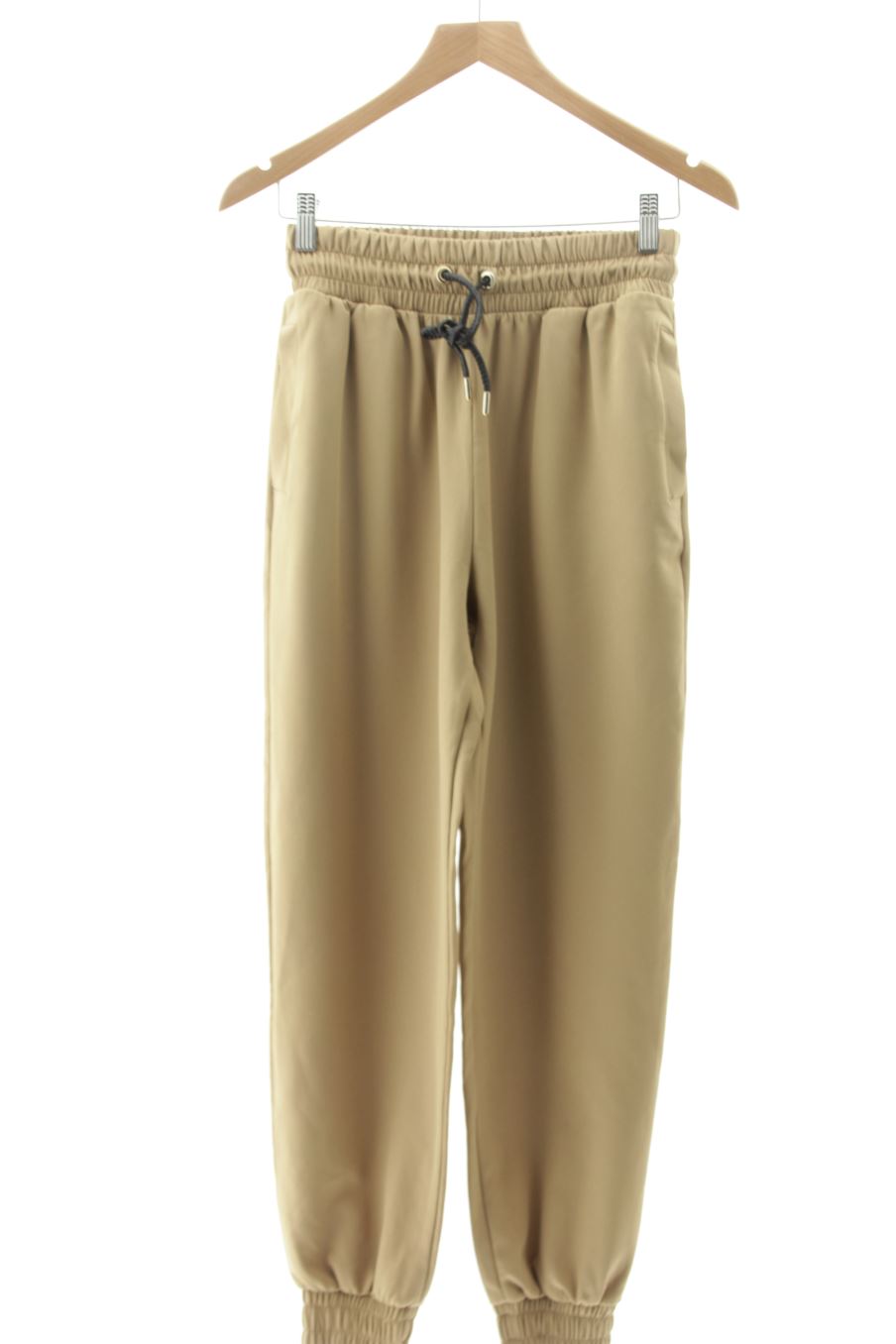 Pantalón Casual de Zara de la talla XS, de color beige