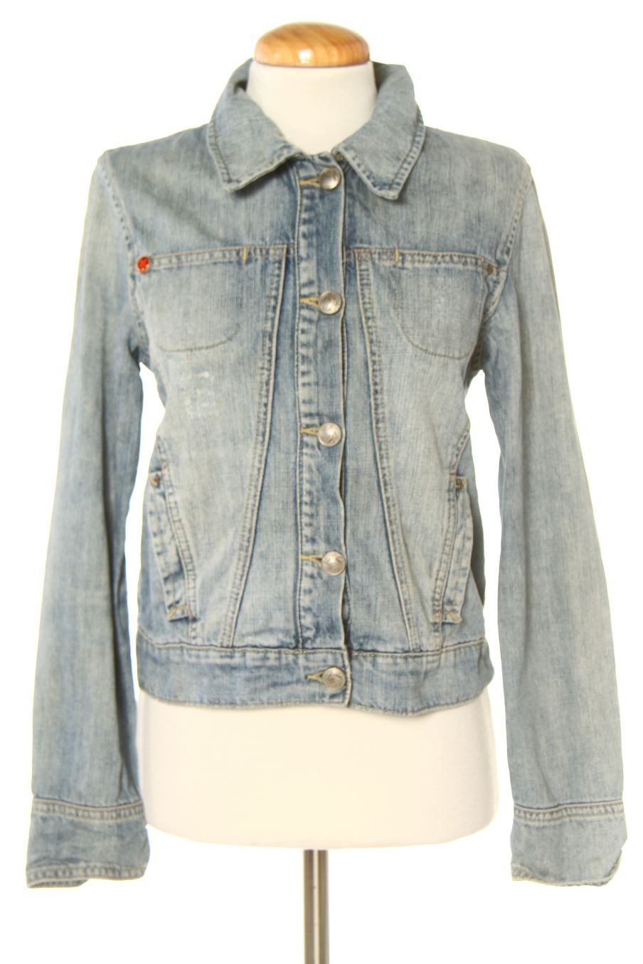 Blouson Ikks de la taille S, de couleur bleu de denim