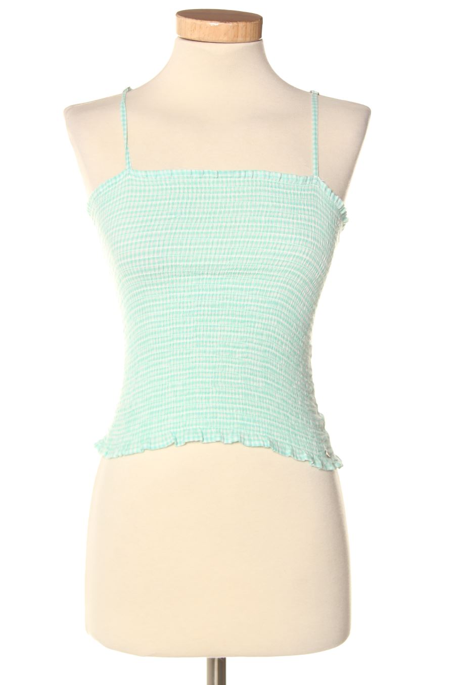Blouse à manches courtes Brownie de la taille 38, de couleur vert