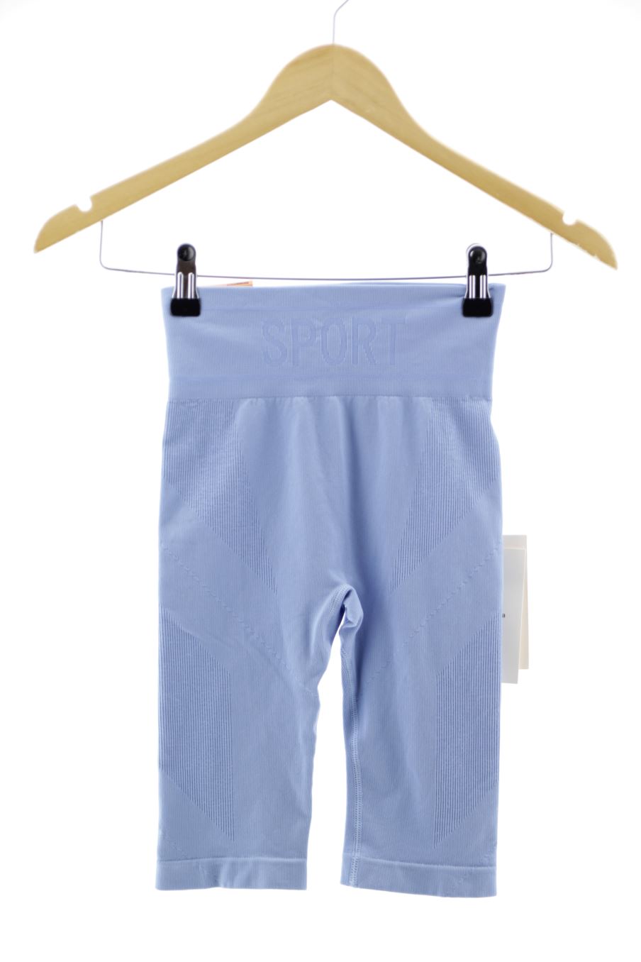 Pantalones cortos de deporte de Leg Vanilla de la talla S, de color azul