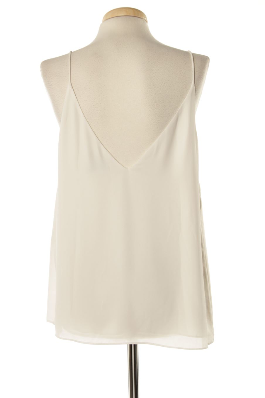 Top H&M de la taille 40, de couleur blanc