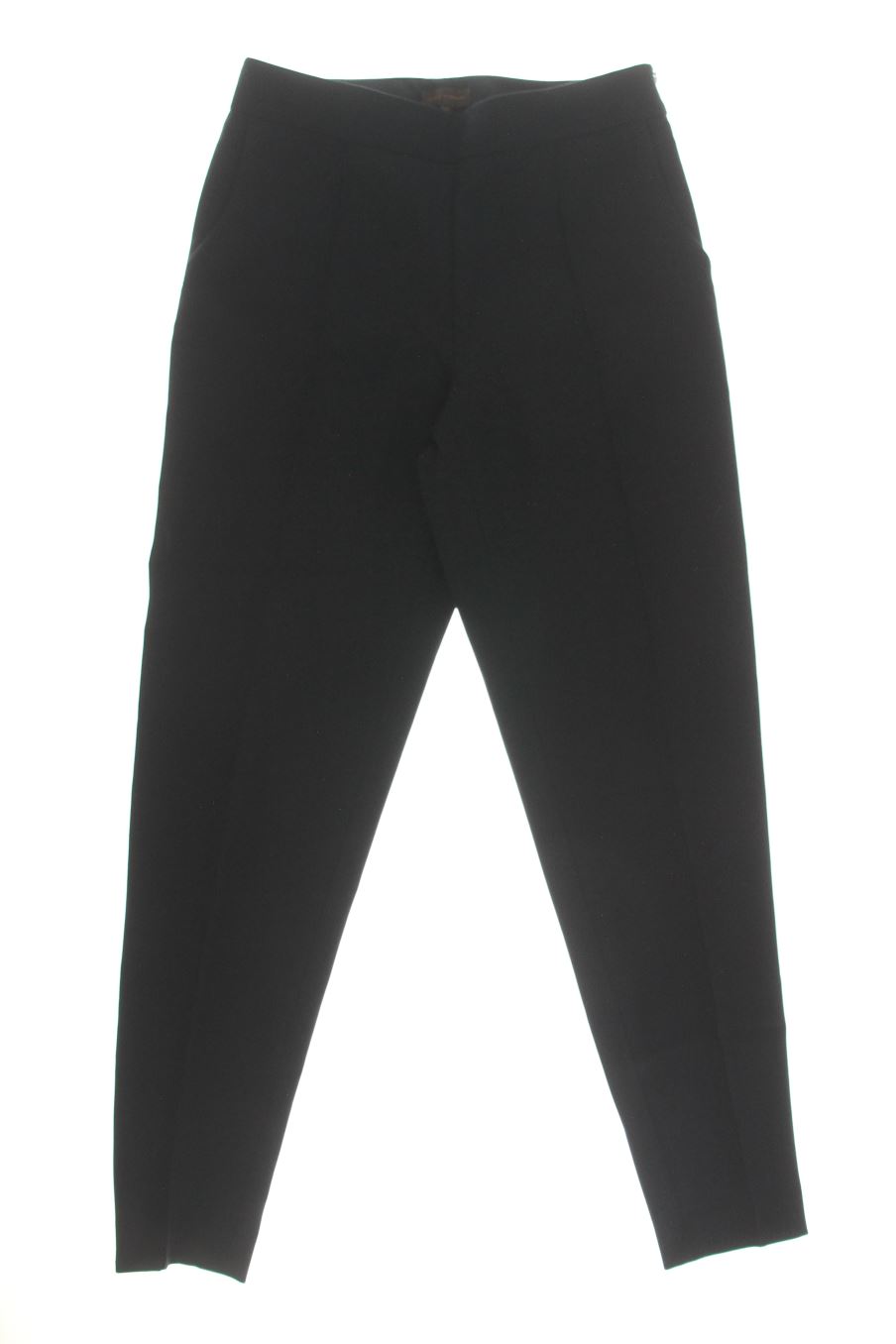 Pantalon Adolfo Dominguez de la taille 38, de couleur bleu marine