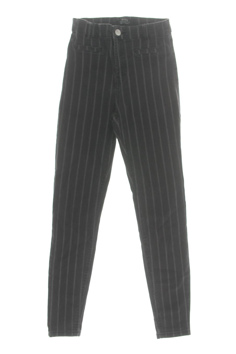 Vaquero de Bershka de la talla 34, de color negro de ropa vaquera