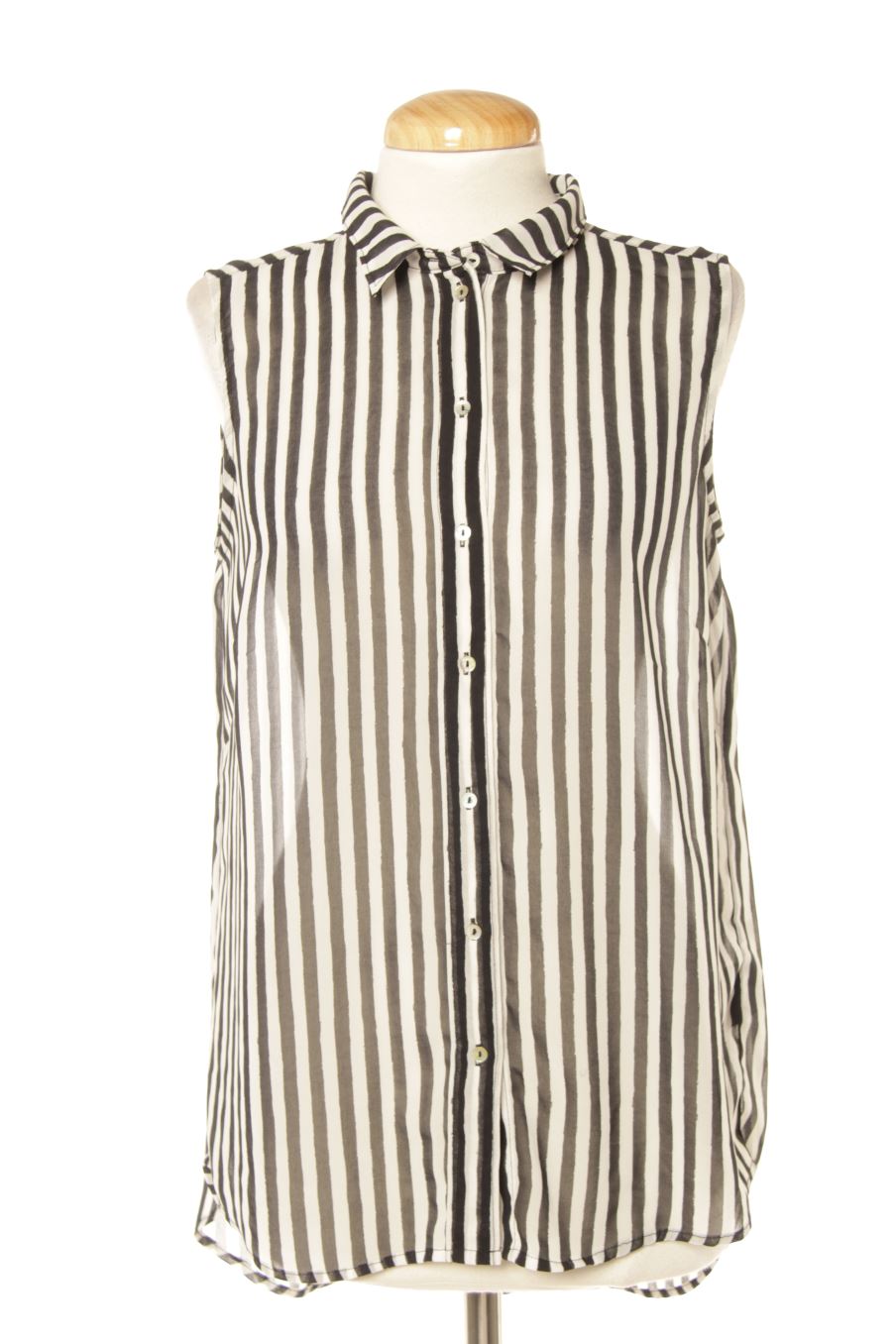 Chemise sans manches H&M de la taille 36, de couleur rayures