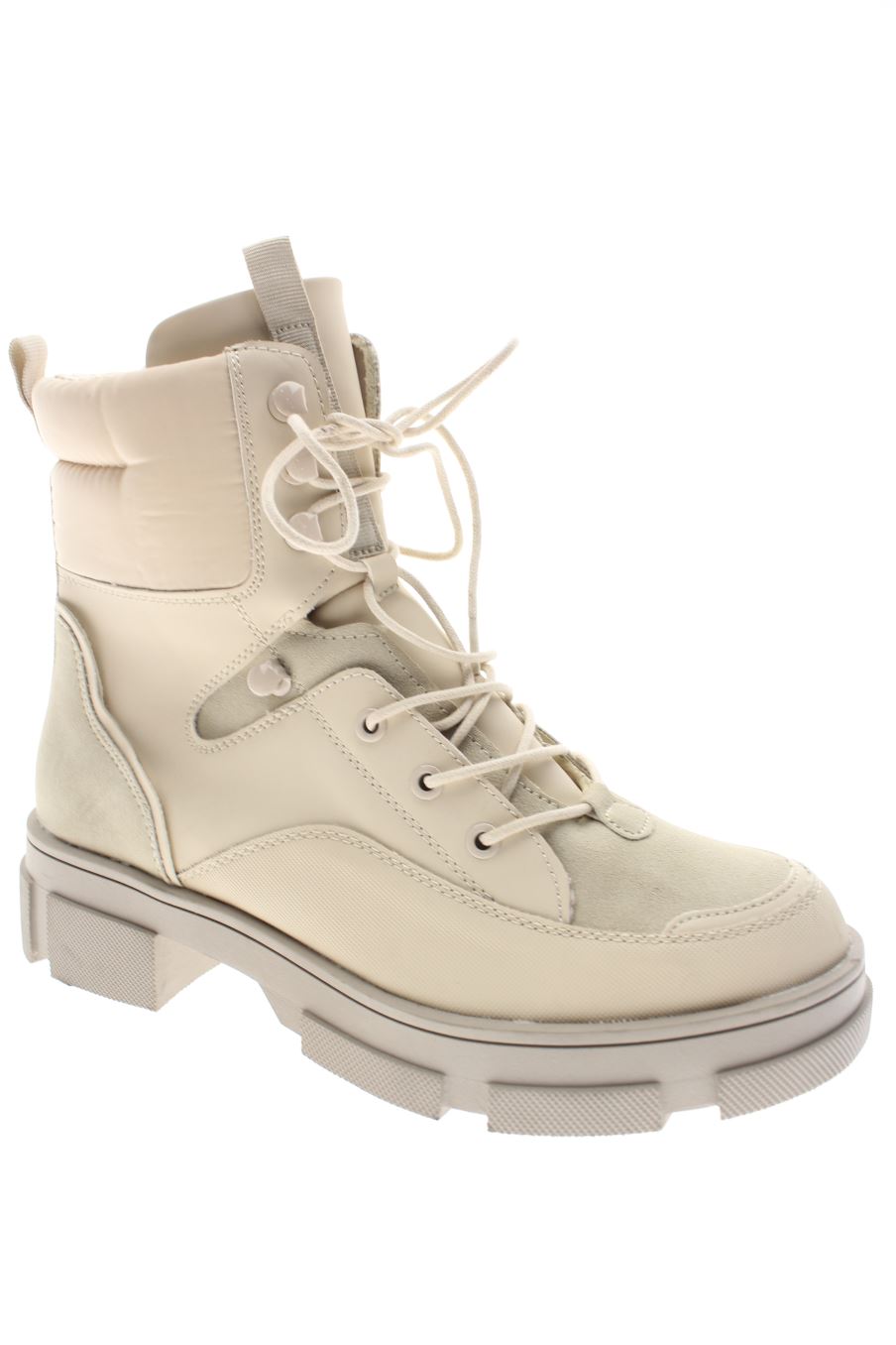 Botines de C&A de la talla 42, de color beige de