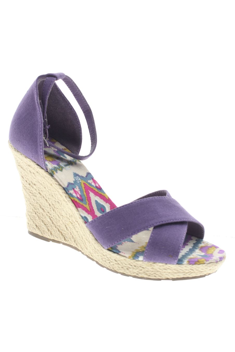 Plataformas de é-you de la talla 39, de color morado de