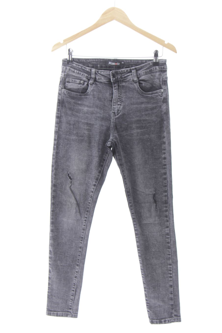 Jeans Misstic de la taille 40, de couleur gris de denim