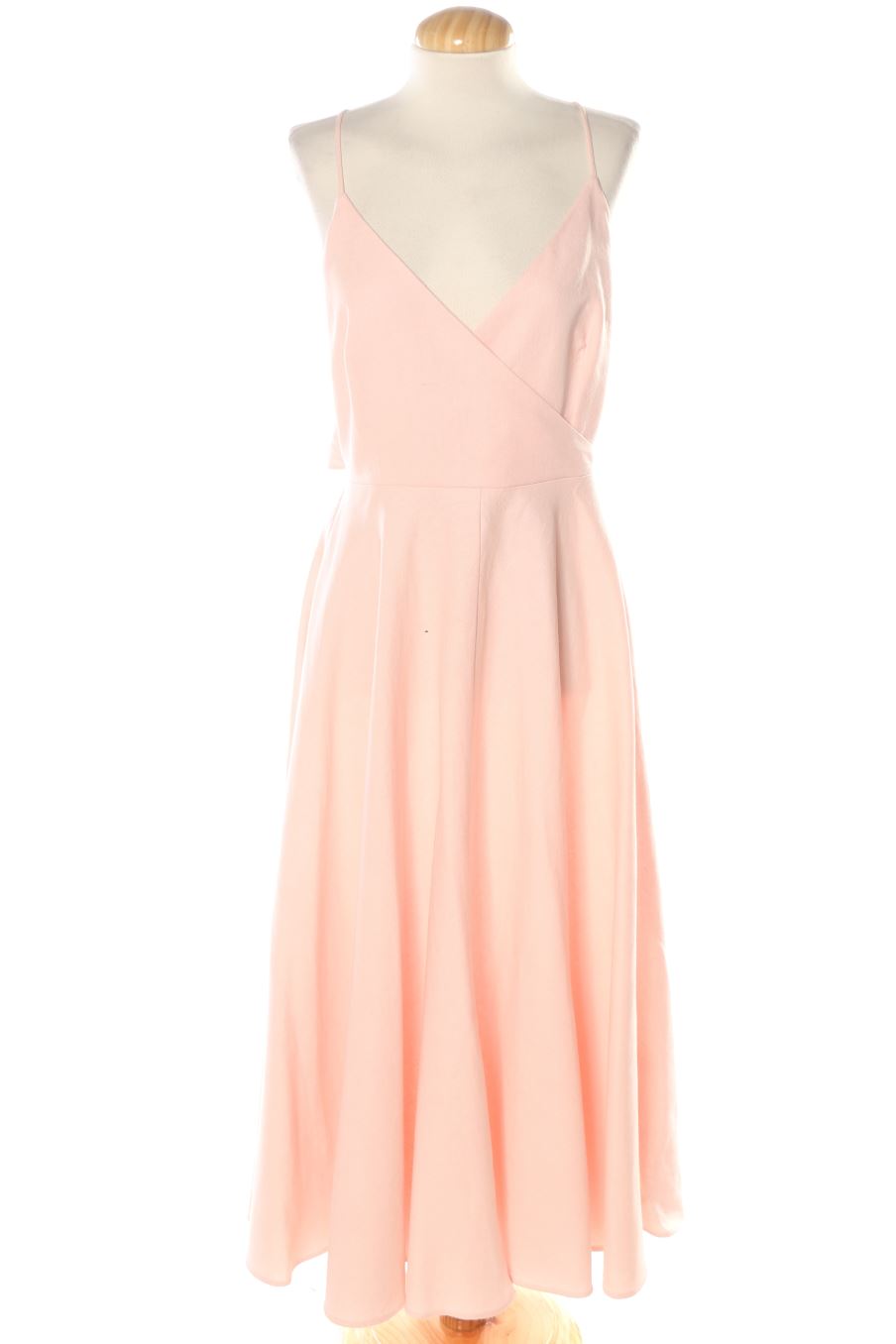 Robe casual Zara de la taille L, de couleur rose