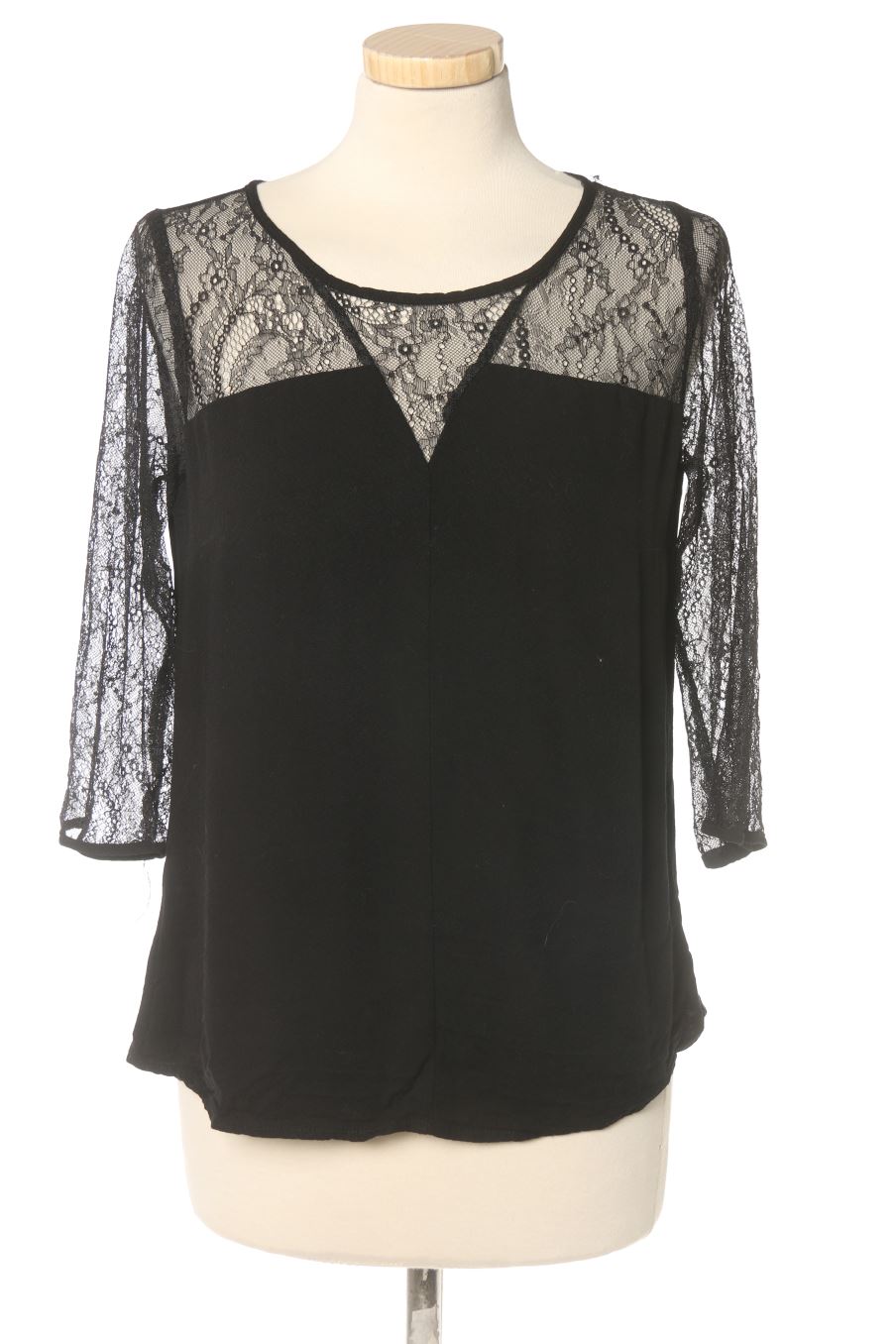 Blouse à manches longues Promod de la taille S, de couleur noir