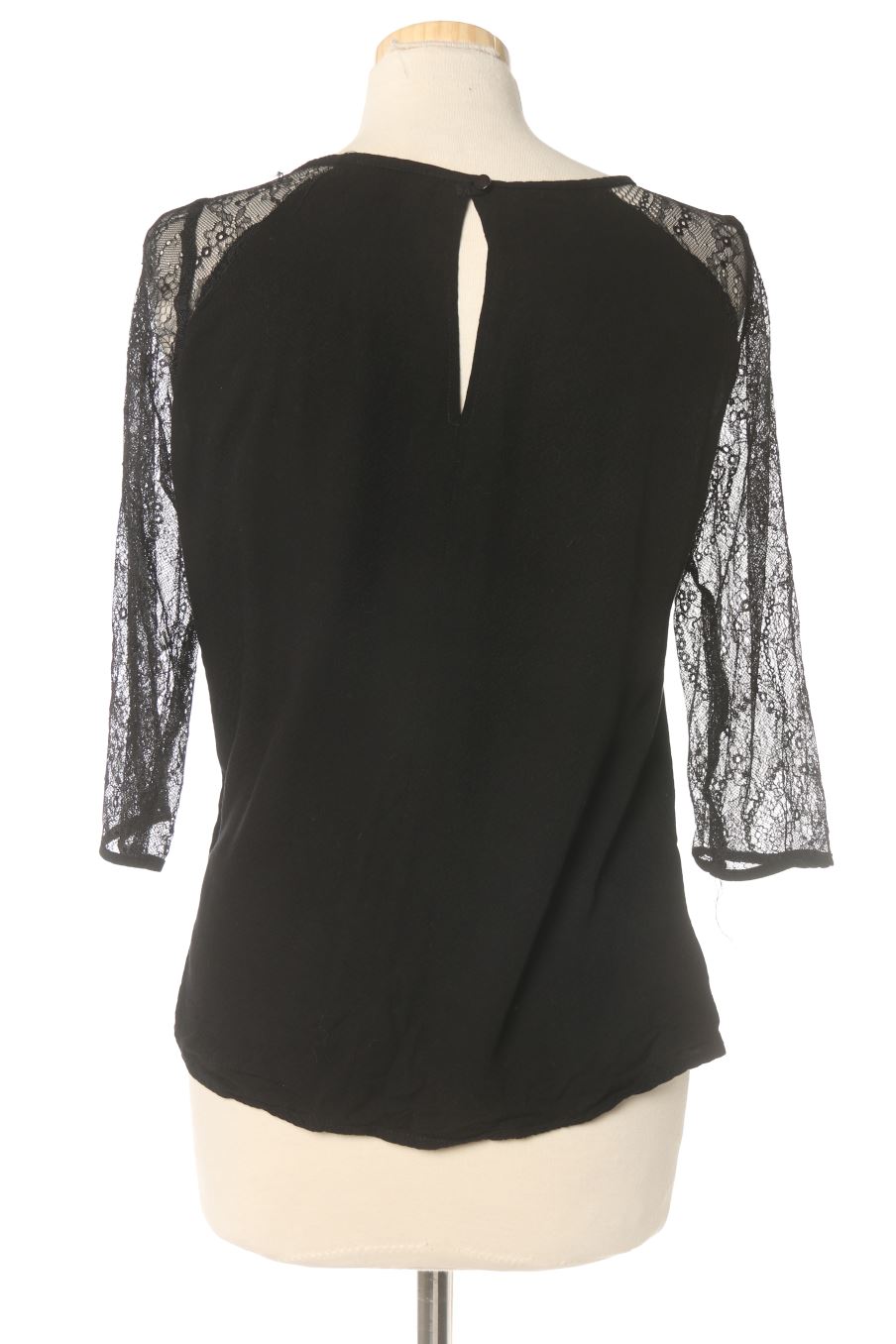 Blouse à manches longues Promod de la taille S, de couleur noir