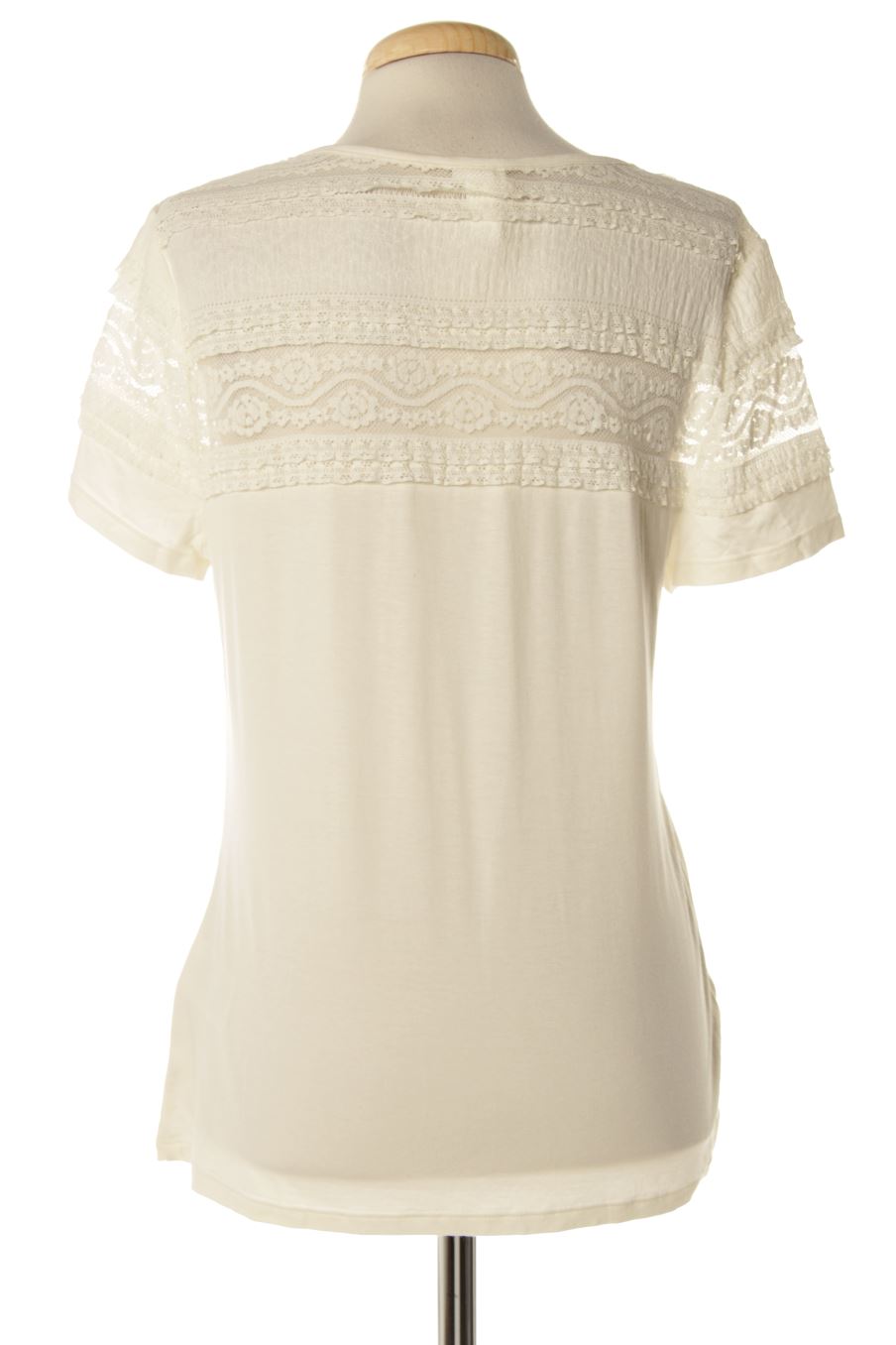 T-shirt H&M de la taille M, de couleur blanc