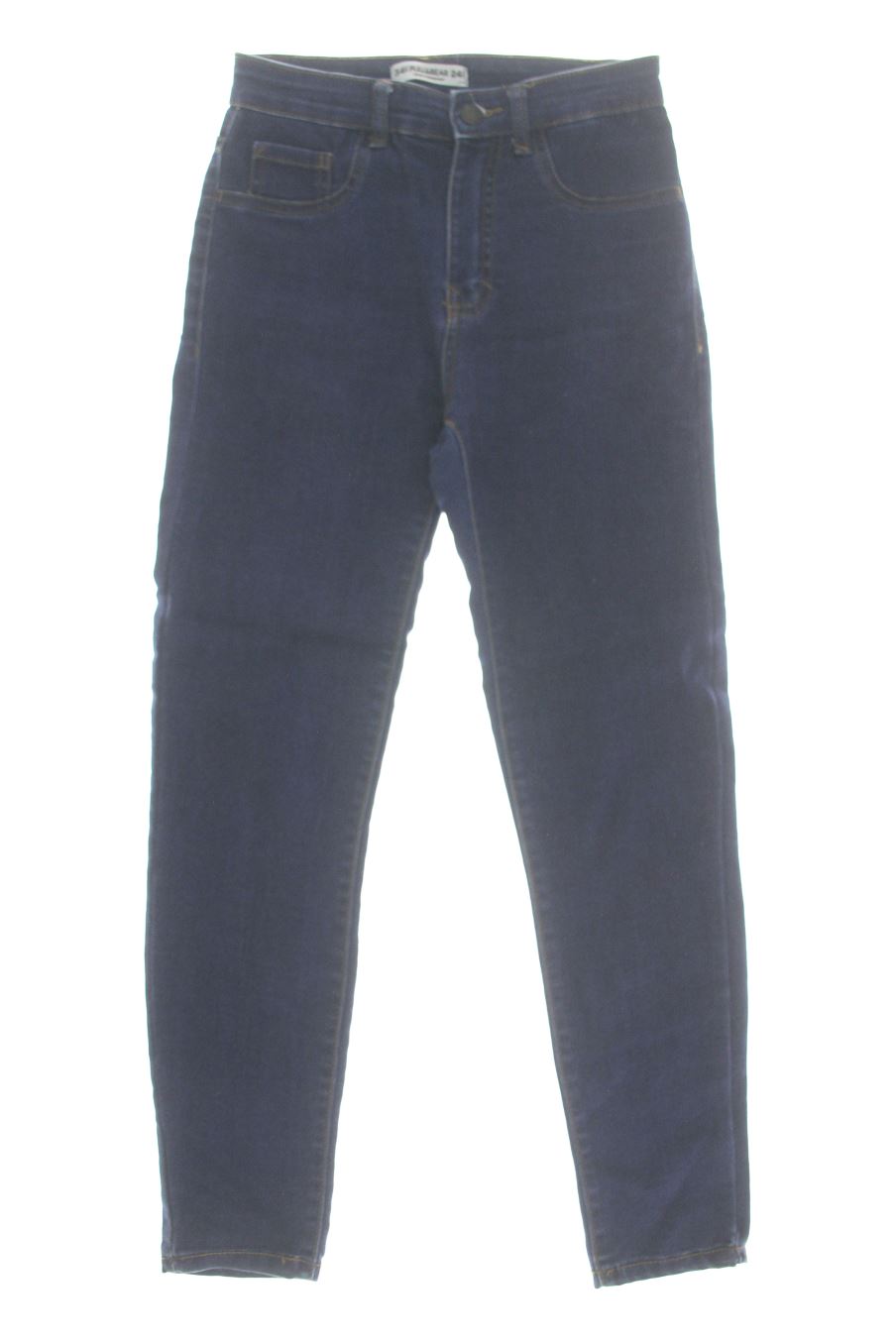Vaquero de Pull & Bear de la talla 34, de color azul de ropa vaquera