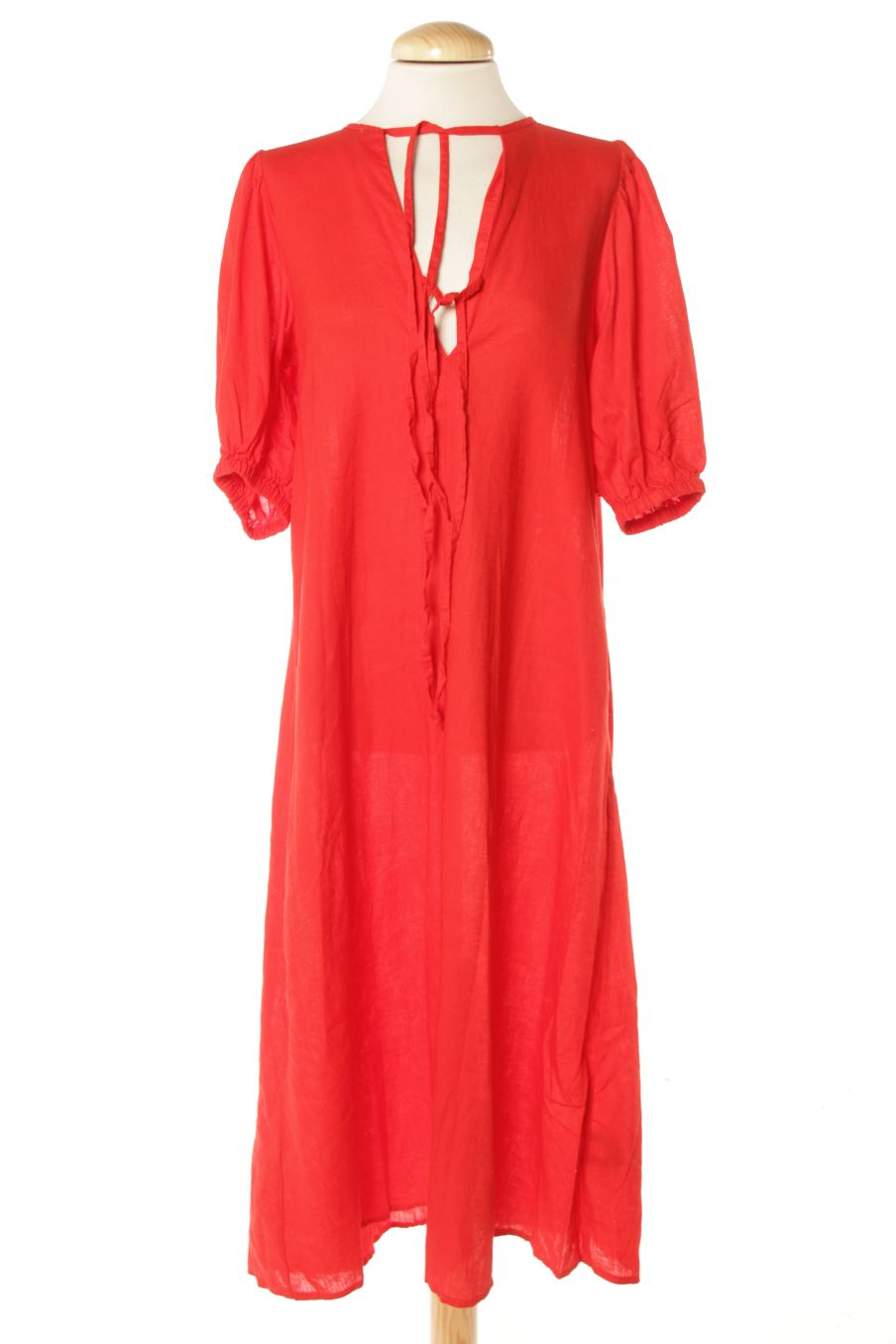 Robe casual H&M de la taille XS, de couleur rouge