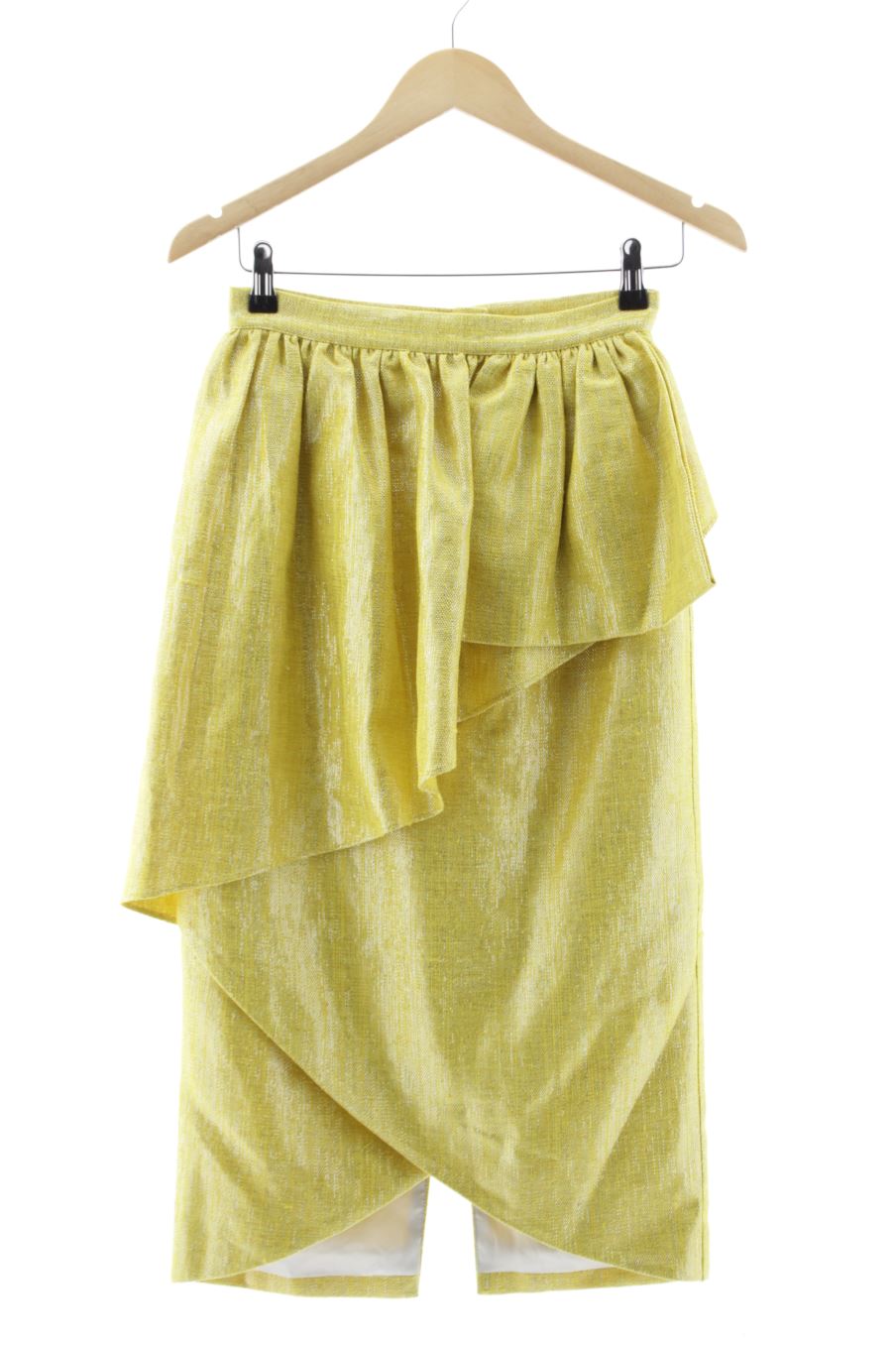 Jupe INUÑEZ STUDIO de la taille XS, de couleur jaune