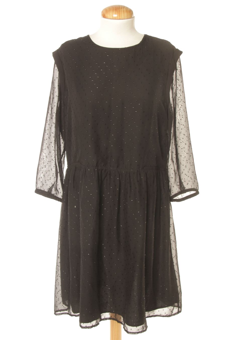 Robe casual Promod de la taille L, de couleur noir