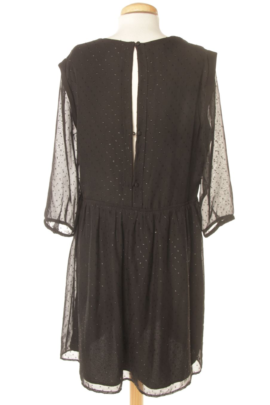 Robe casual Promod de la taille L, de couleur noir