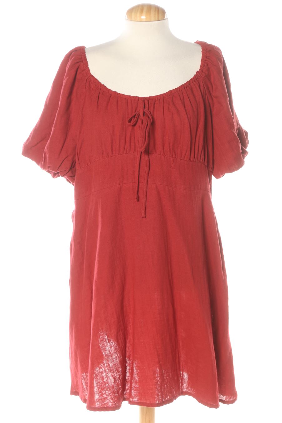 Vestito casual de Boohoo de la talla 36, de color rosso