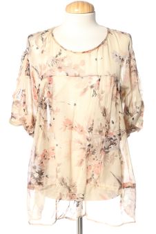 Blusa de manga corta M Zara