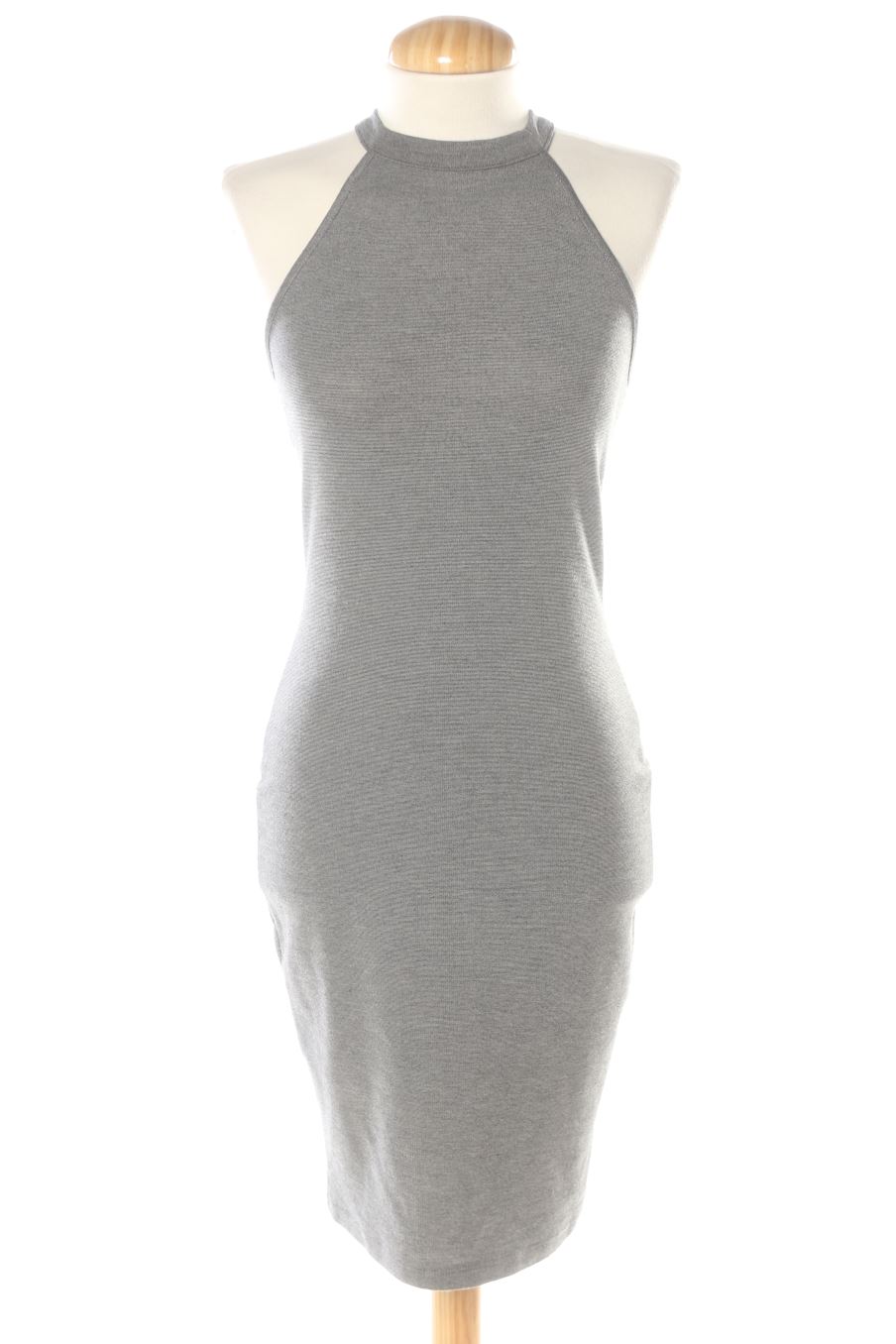 Robe casual Zara de la taille S, de couleur gris