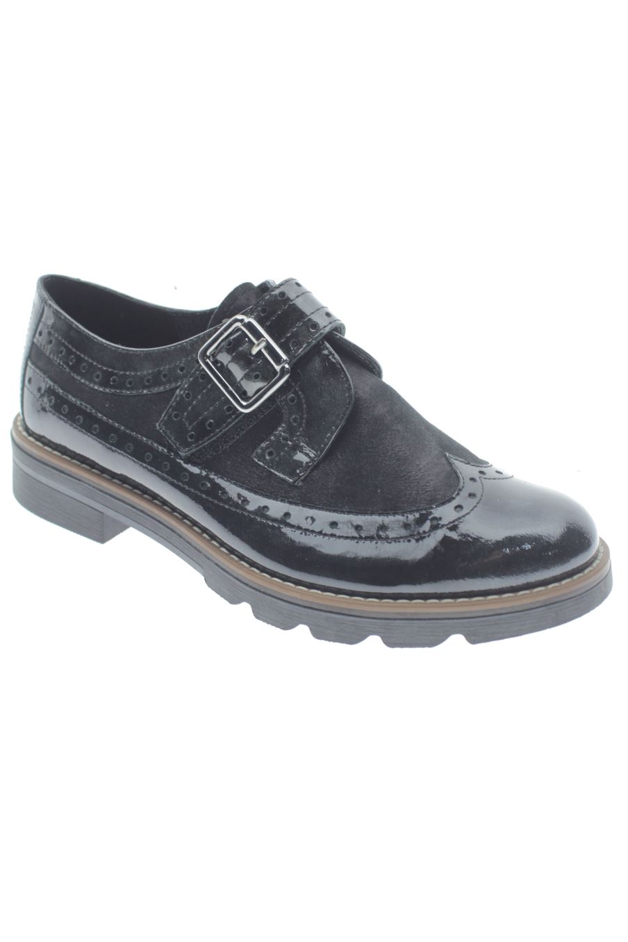 Zapatos de tacon de geo reino de la talla 36, de color negro de