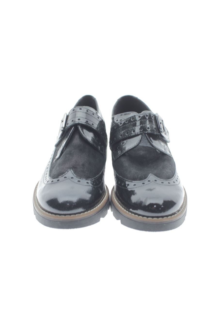 Zapatos de tacon de geo reino de la talla 36, de color negro de