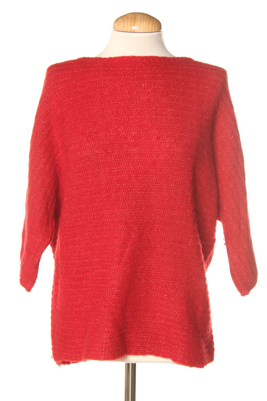 Pull Monoprix de la taille S, de couleur rouge
