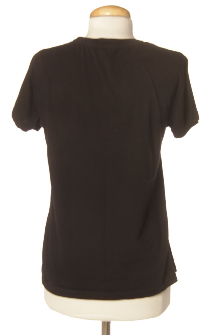 T-shirt Stradivarius de la taille S, de couleur noir