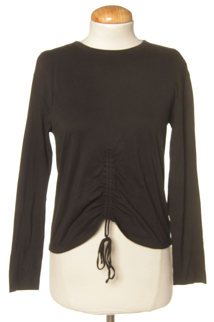 Camiseta manga larga de Mango de la talla S, de color negro