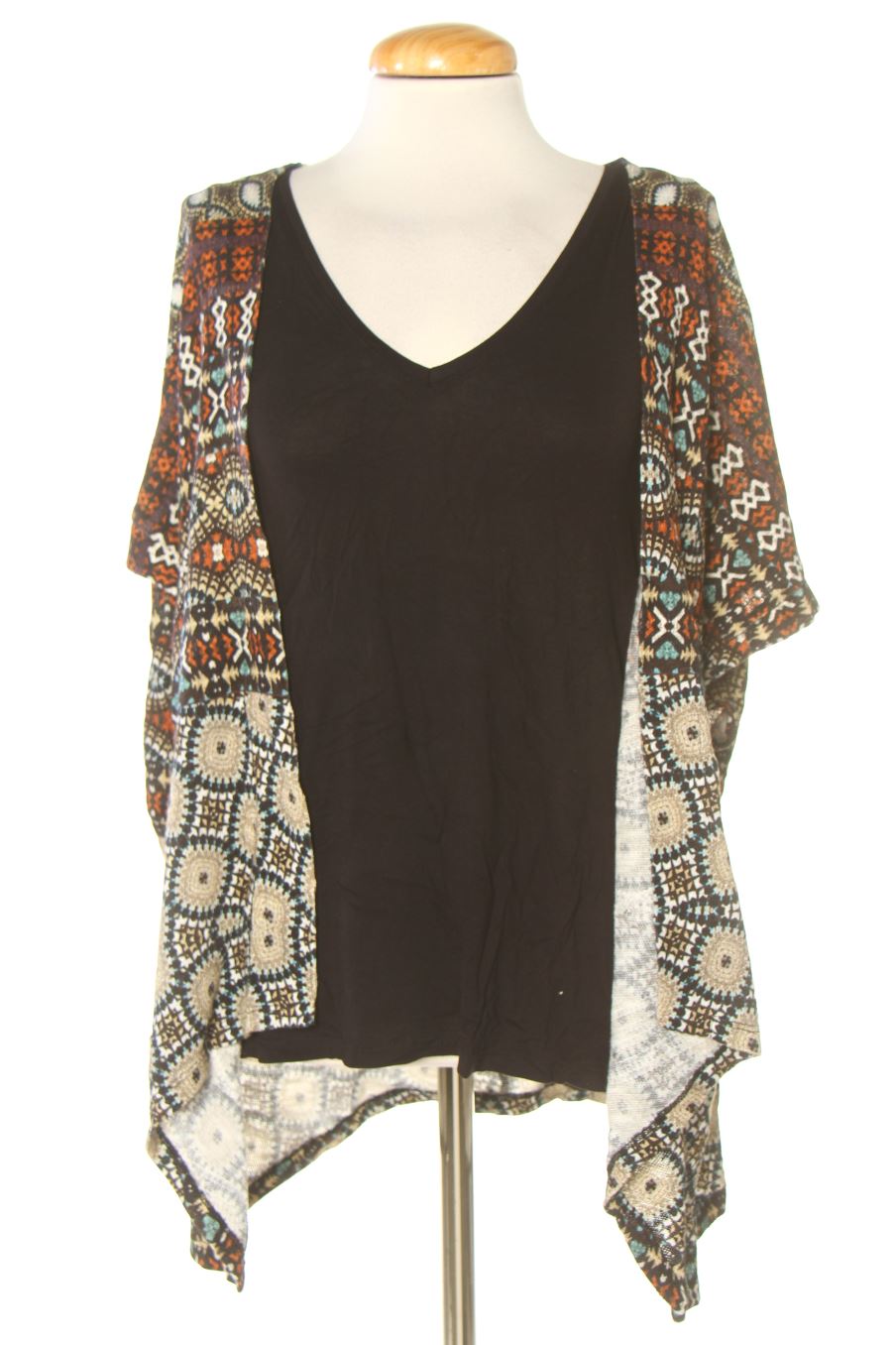 Gilet Desigual de la taille 38, de couleur imprimés
