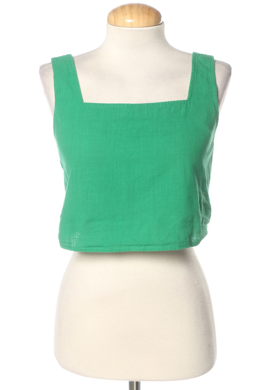 Top de PERCENTIL de la talla Única, de color verde