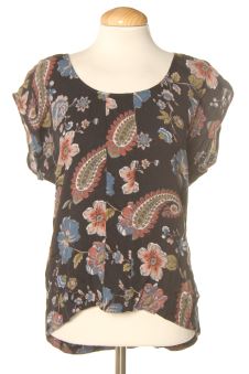 Blouse à manches courtes S Loreak mendian
