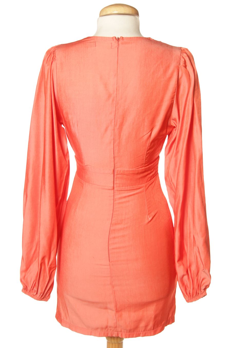 Robe casual Boohoo de la taille 32, de couleur orange