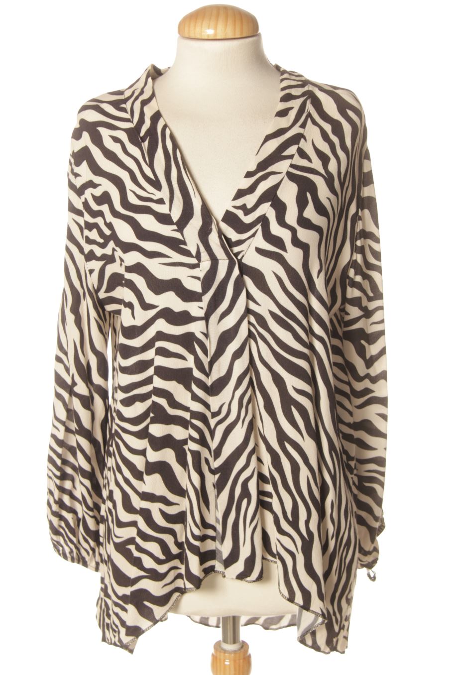 Blouse à manches longues Tevas & Co de la taille M, de couleur imprimés