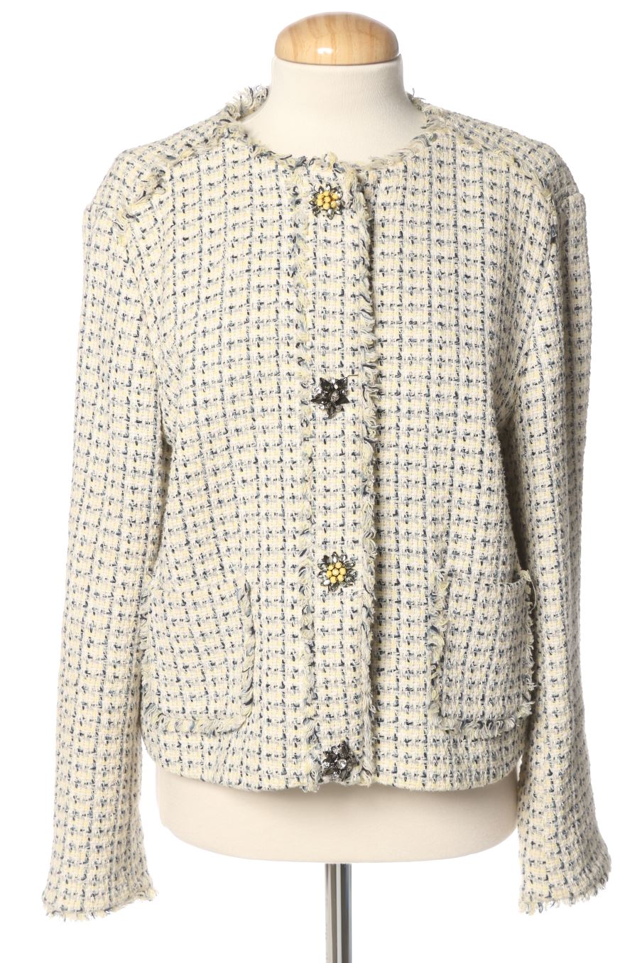 Giacca de Zara de la talla L, de color beige