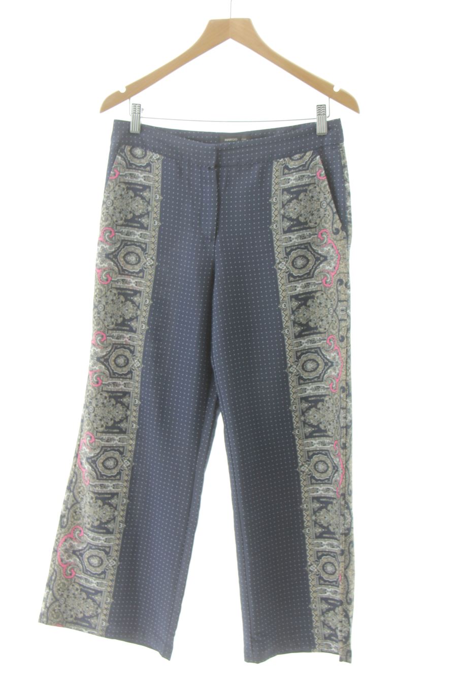Pantaloni de MANGO SuiT de la talla 38, de color stampato