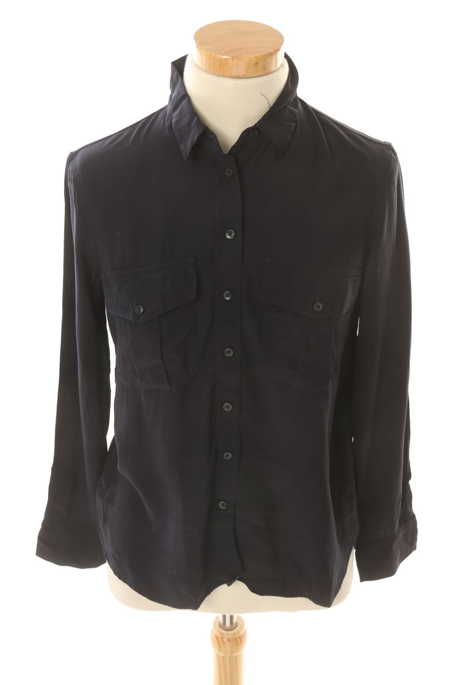 Hemd von Mango Größe XS, Farbe Marineblau, für