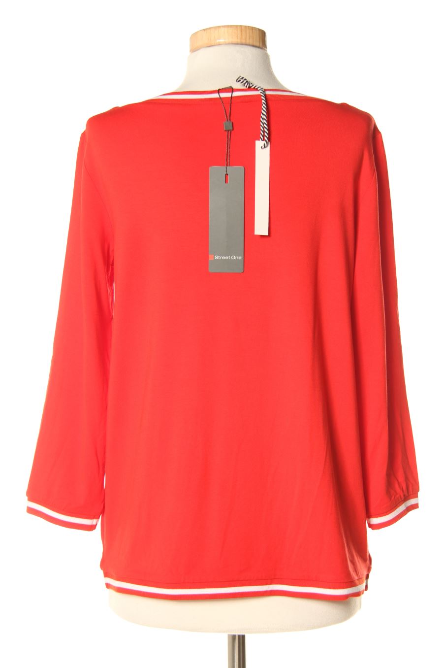 Camiseta de manga larga de Street one de la talla 36, de color rojo