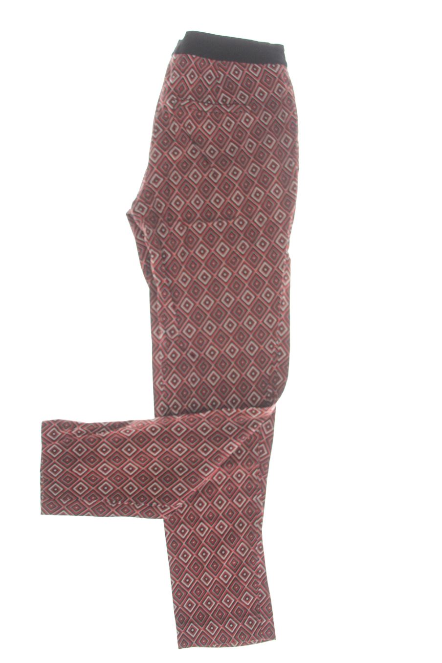 Pantalón de Zara de la talla XS, de color estampado